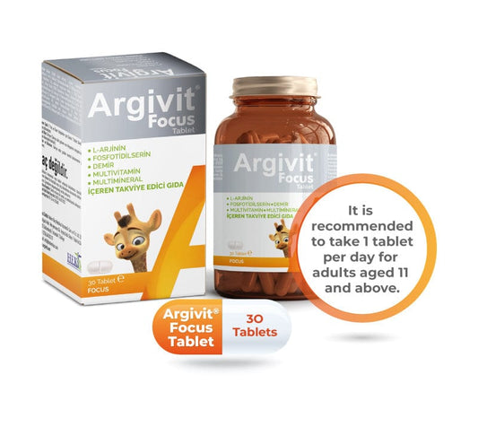 argivit Food Supplement No color / Tablets ARGIVIT FOCUS TABLET 30 Tablet