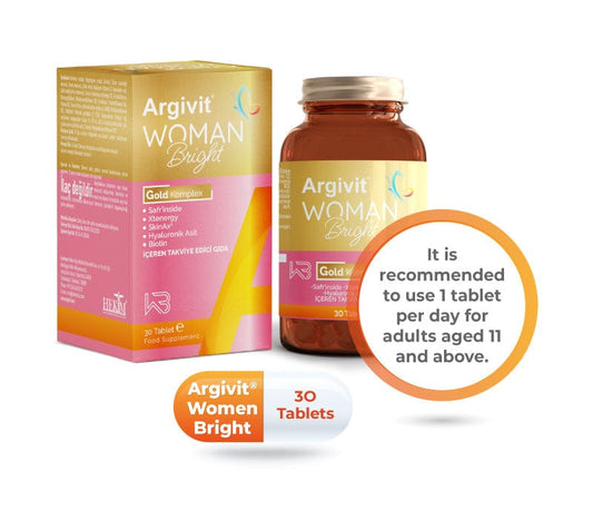 argivit Food Supplement No color / Tablets ARGİVİT WOMEN BRİGHT GOLD KOMPLEKS