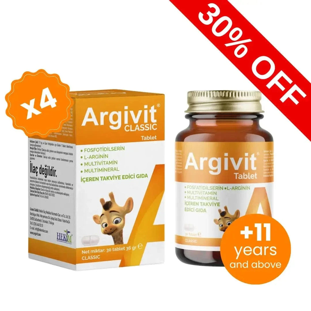 Argivit Classic 4 X 30 Tablets argivit