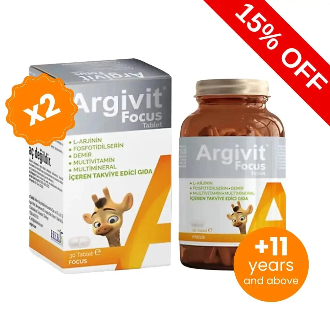 Argivit Focus Tablet - 2 X 30 Tablets