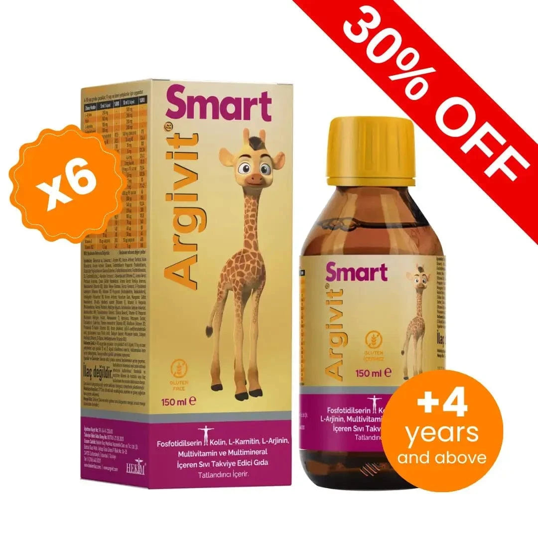 Argivit Smart Syrup 6 X 150 ml