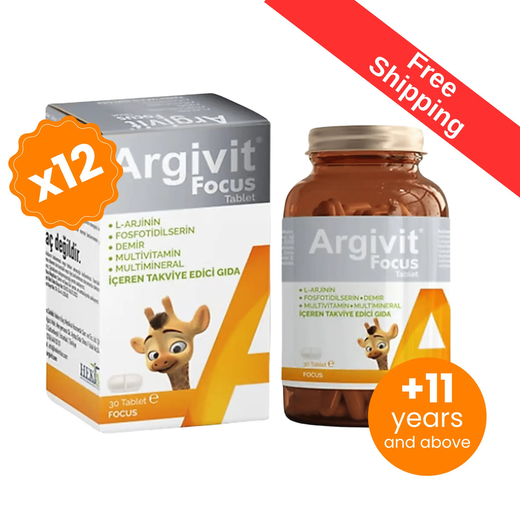 Argivit Focus Tablet - 12 X 30 Tablets Argivit