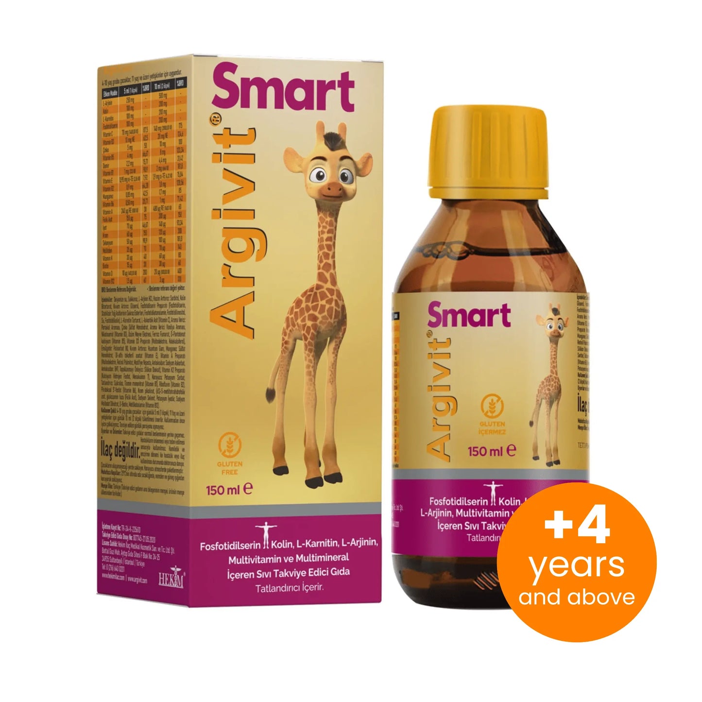 Argivit Smart Syrup 150 ml argivit