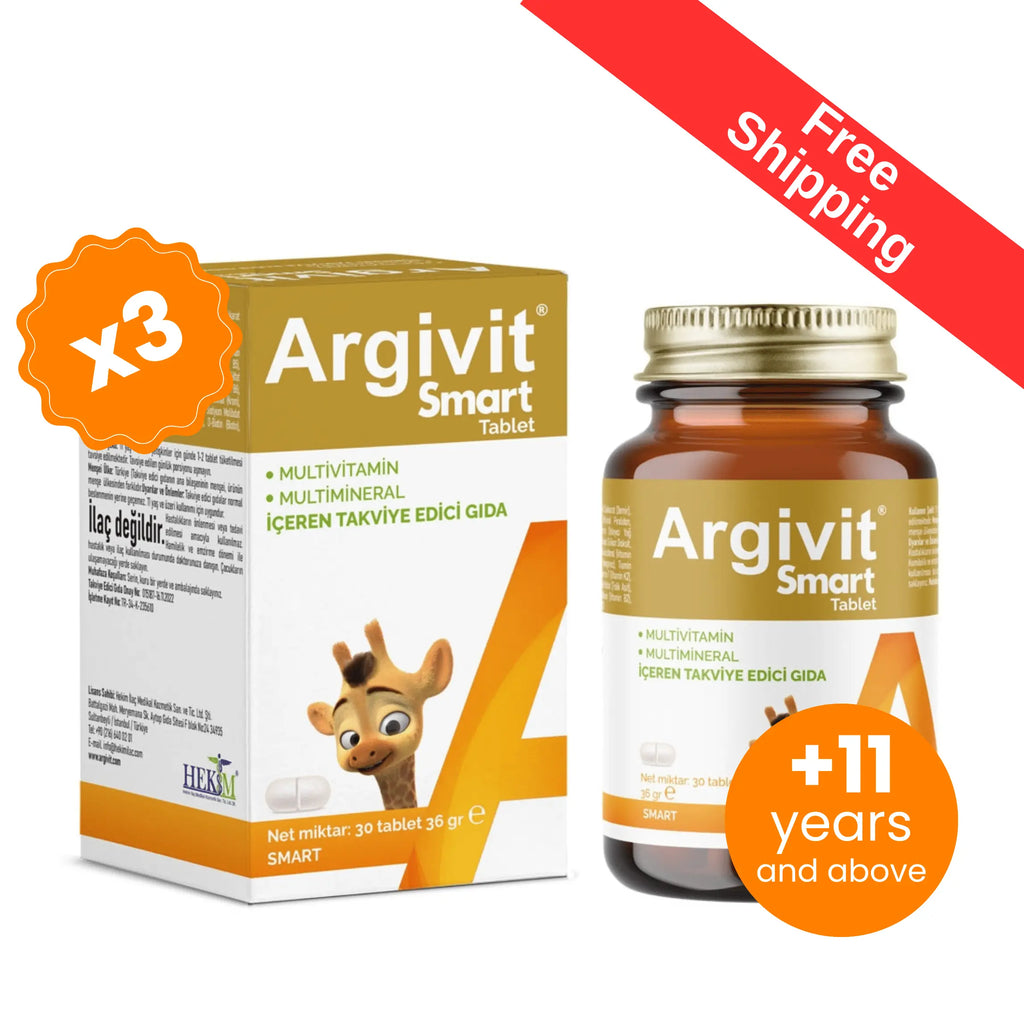 argivit Supplements Argivit Smart Tablet 3 X 30 Tablets