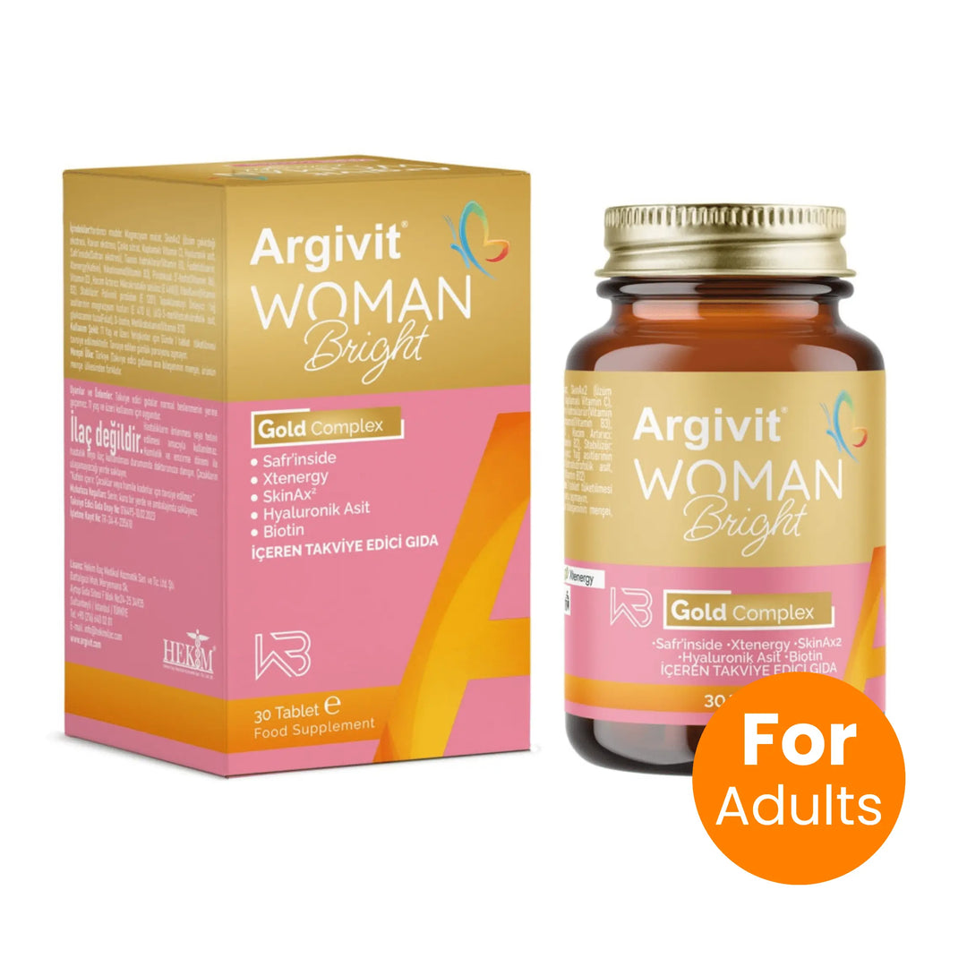 Argivit Woman Bright Gold Complex - 30 Tablets